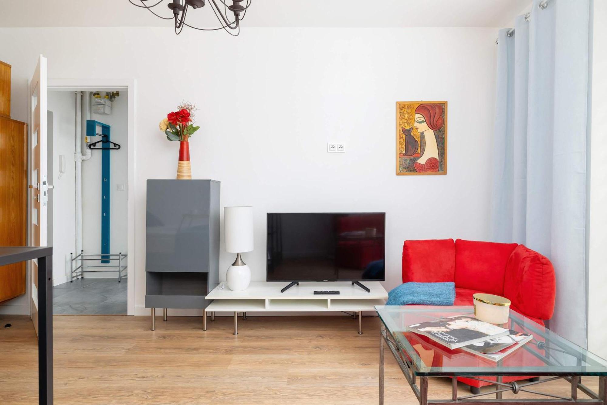 Colorful Studio Near The Spodek Arena In Katowice By Noclegi Renters Bagian luar foto